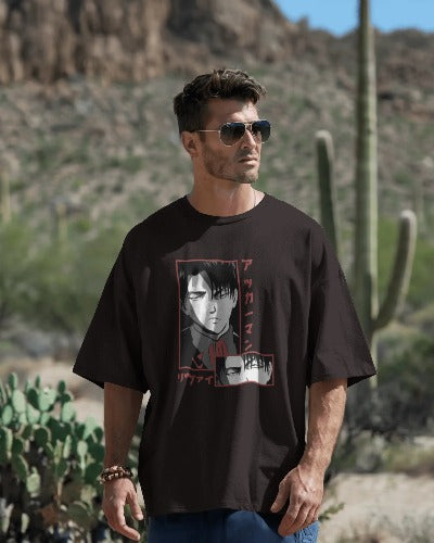 LEVI ACKERMAN OVERSIZED T-SHIRT