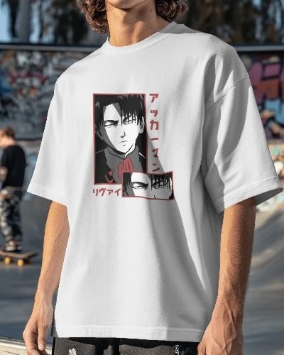LEVI ACKERMAN OVERSIZED T-SHIRT